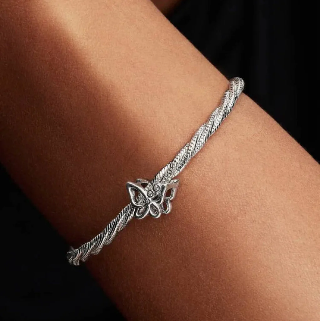 Pandora : Butterfly Openwork Charm - Image 4