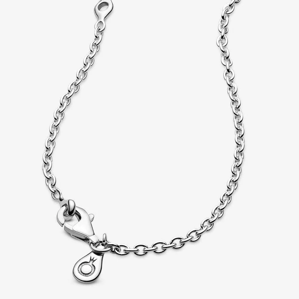 PANDORA : Cable Chain Necklace - Sterling Silver - Image 4