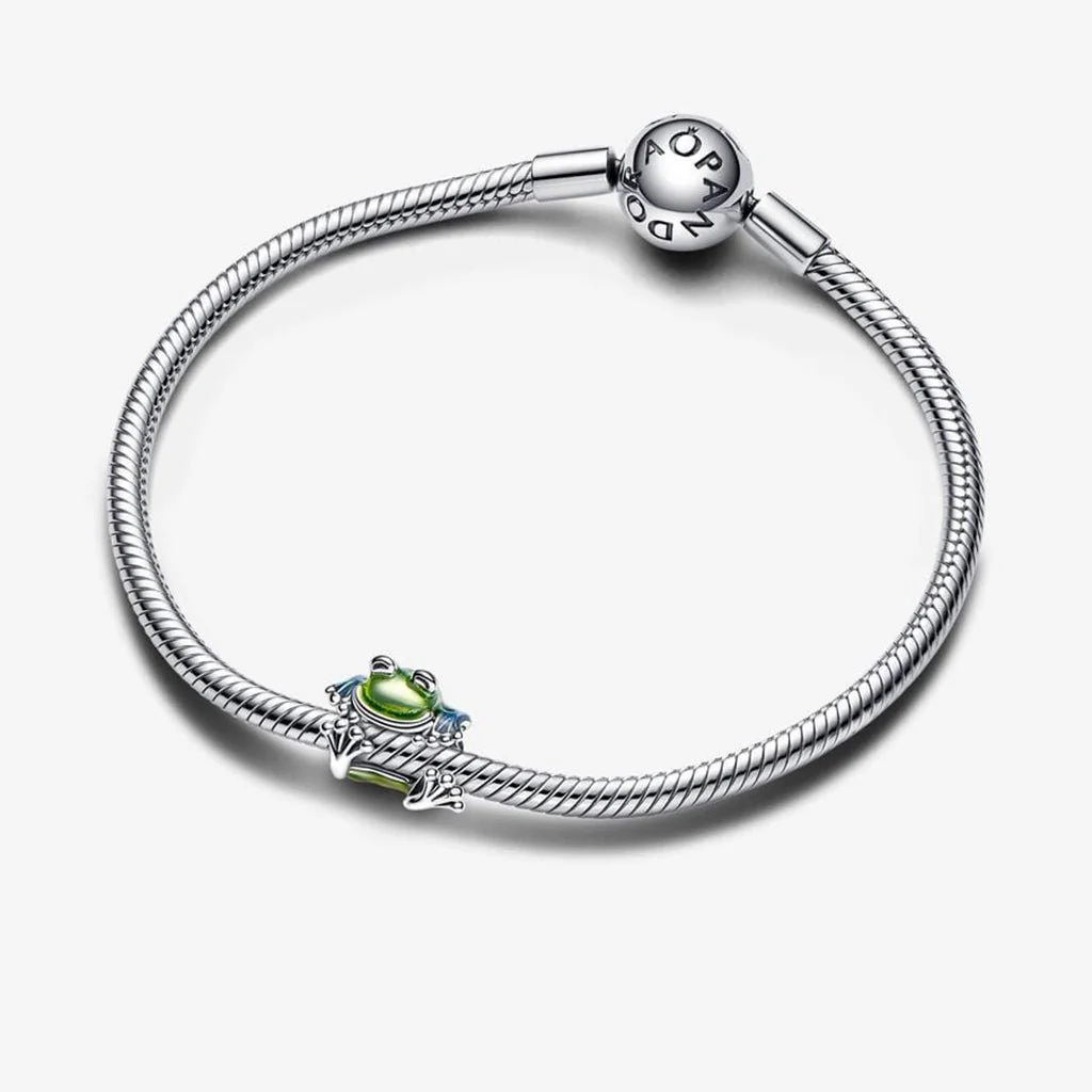 PANDORA :  Climbing Frog Charm - Image 3