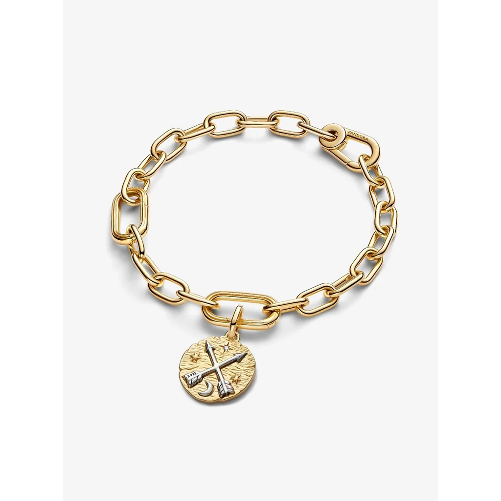 PANDORA : Crossing Arrows Medallion Charm - Image 5