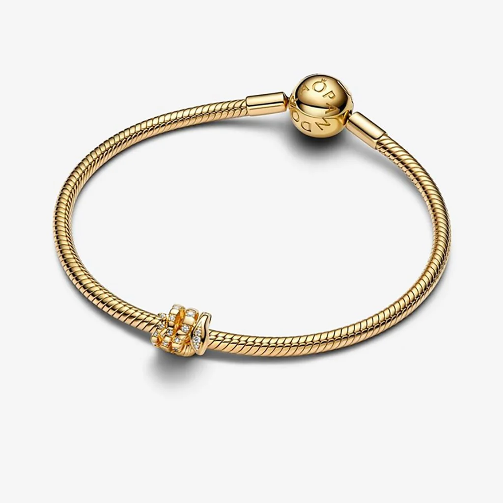 PANDORA : Curled Snake Charm - Image 4