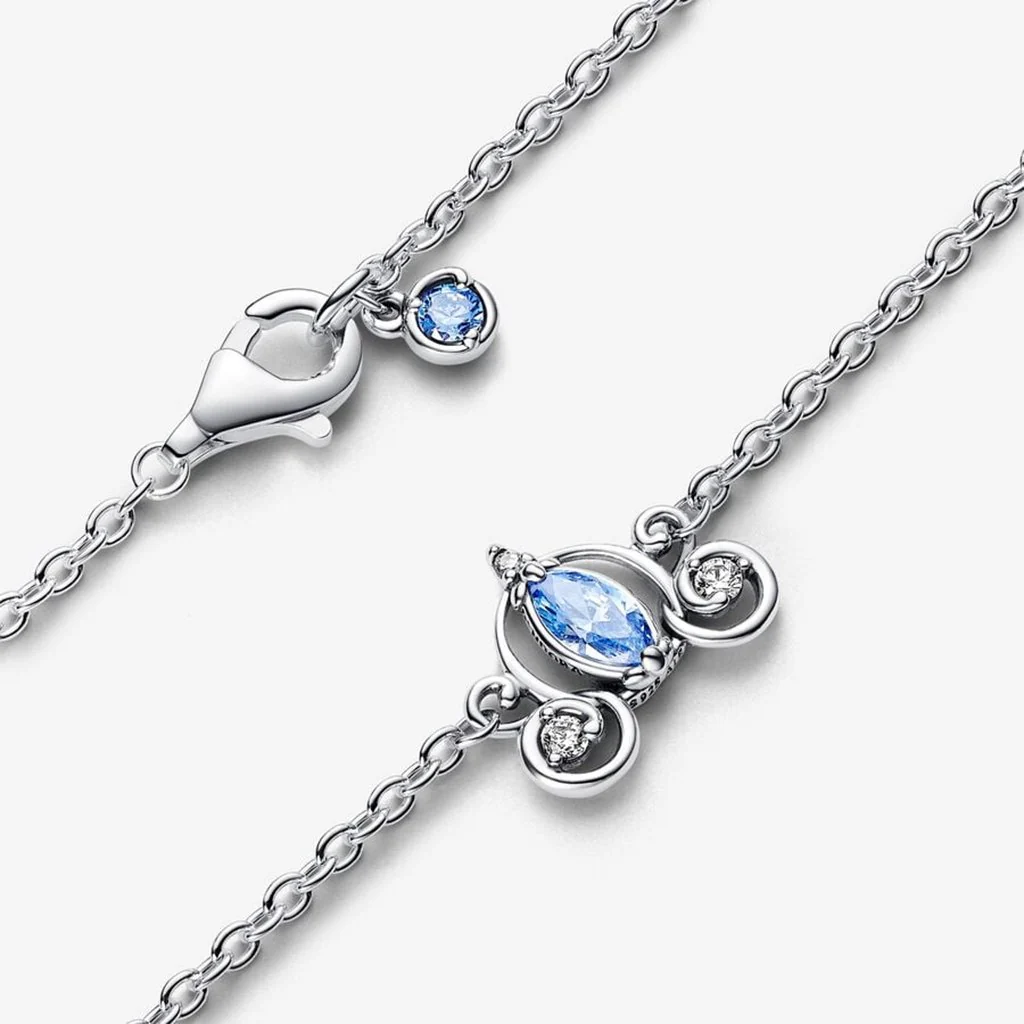 PANDORA : Disney Cinderella's Carriage Collier Necklace - Sterling Silver - Image 5
