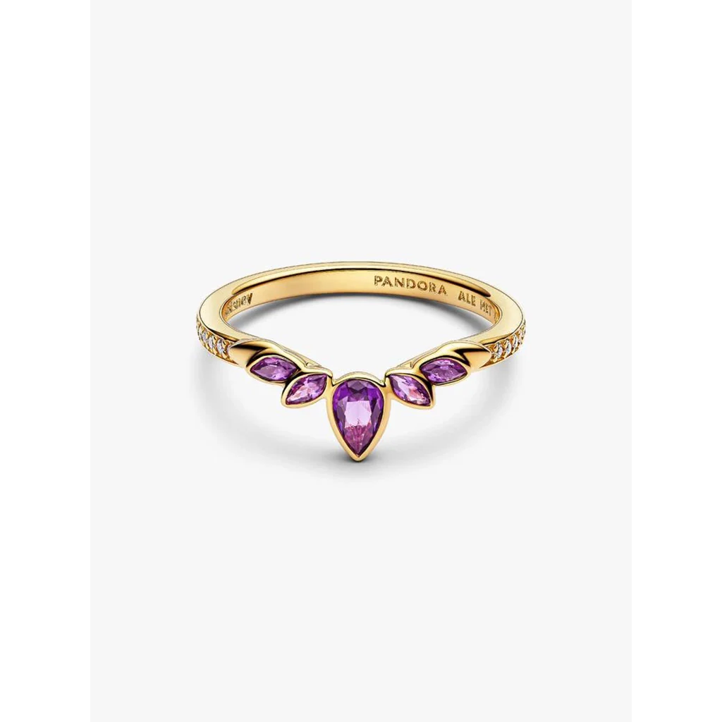 PANDORA : Disney Frozen Anna Tiara Ring - Gold - Image 3