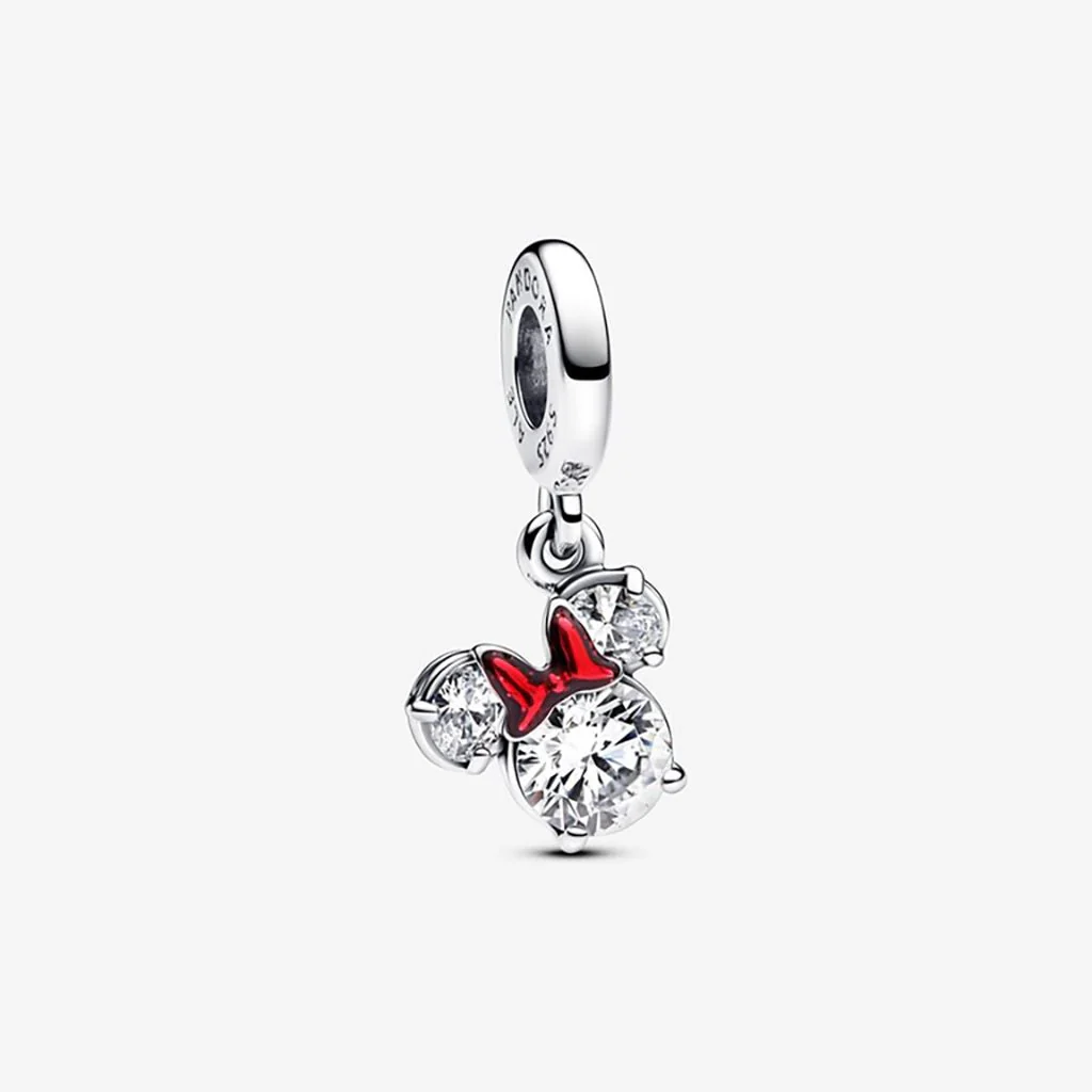 PANDORA : Disney Minnie Mouse Silhouette Dangle Charm