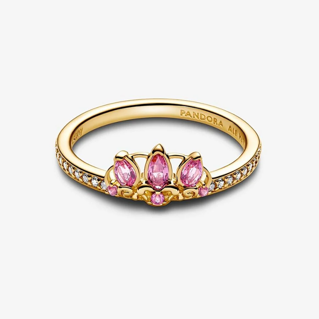 PANDORA : Disney Princess Rapunzel Tiara Ring - Image 3