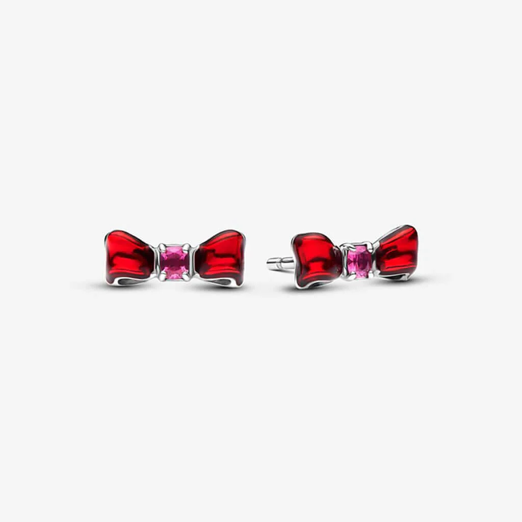 PANDORA : Disney Princess Snow White Bow Stud Earrings
