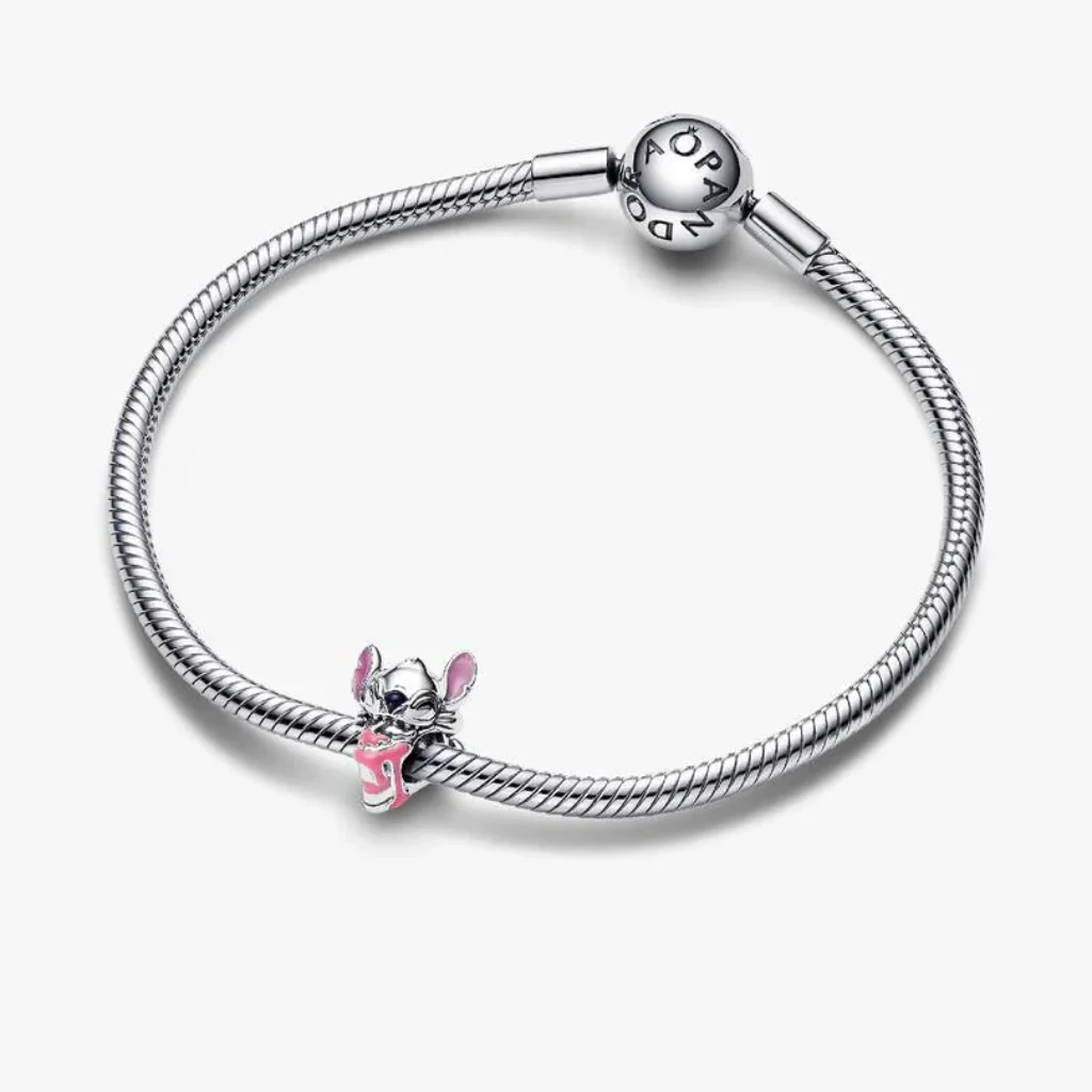 Pandora : Disney Stitch Birthday Cake Charm - Sterling Silver - Image 2