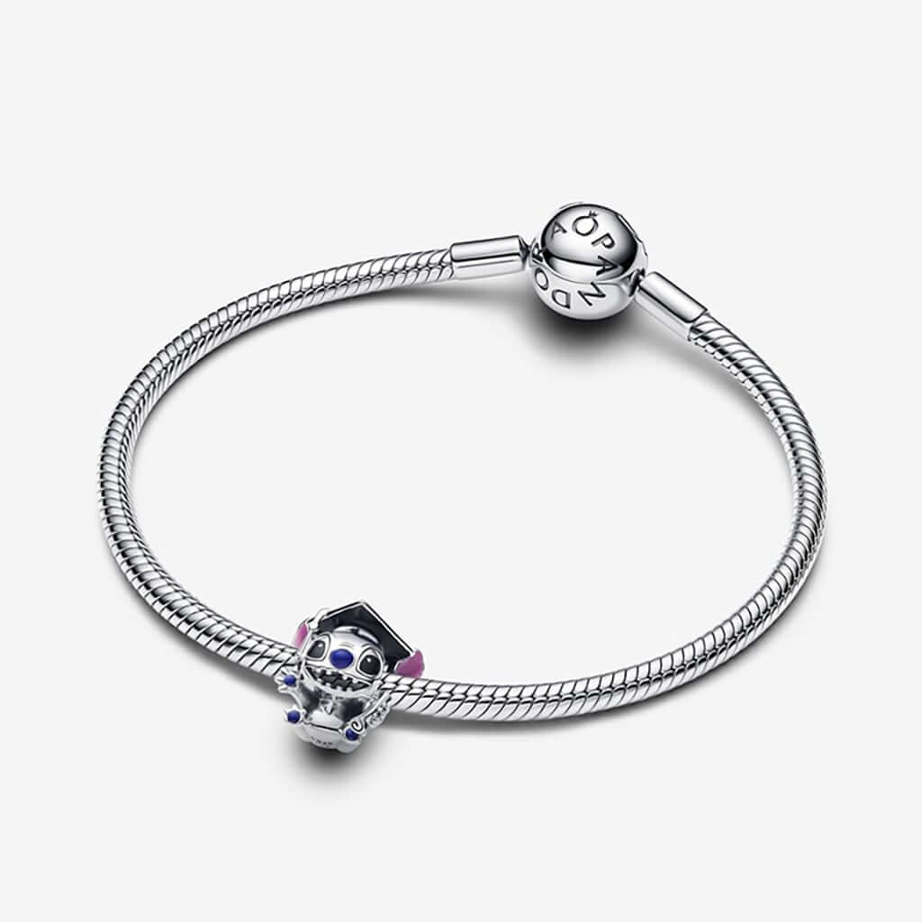 PANDORA : Disney Stitch Graduation Charm - Image 4