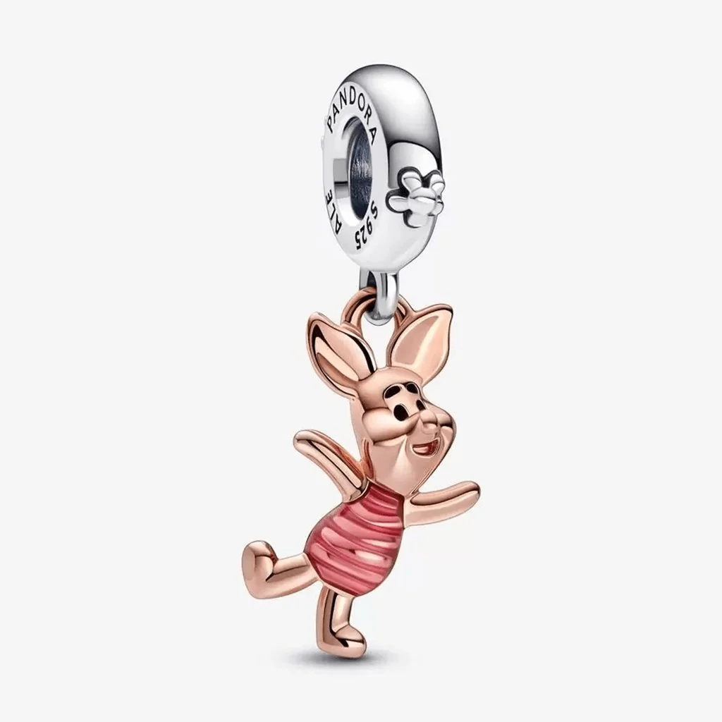 PANDORA : Disney Winnie the Pooh Piglet Dangle Charm