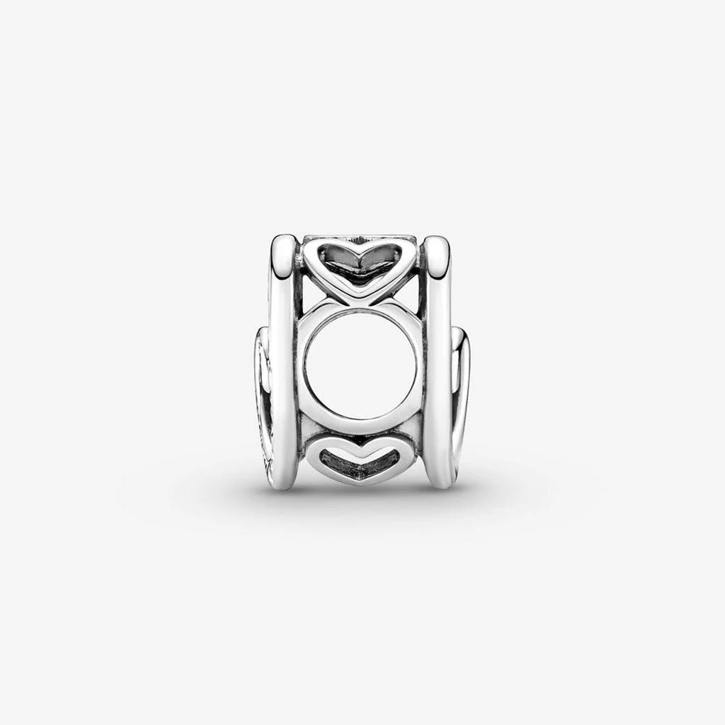 PANDORA : Entwined Infinite Hearts Charm - Image 4
