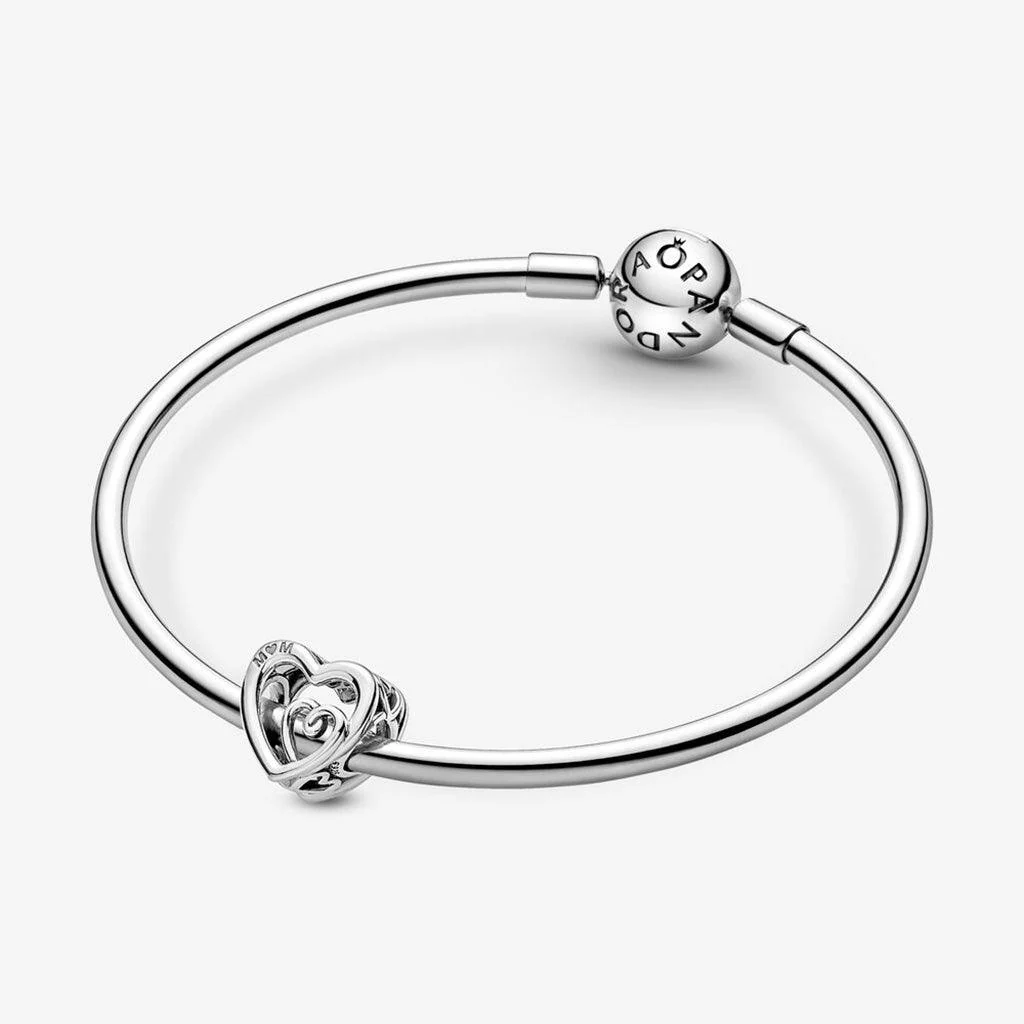 PANDORA : Entwined Infinite Hearts Charm - Image 5