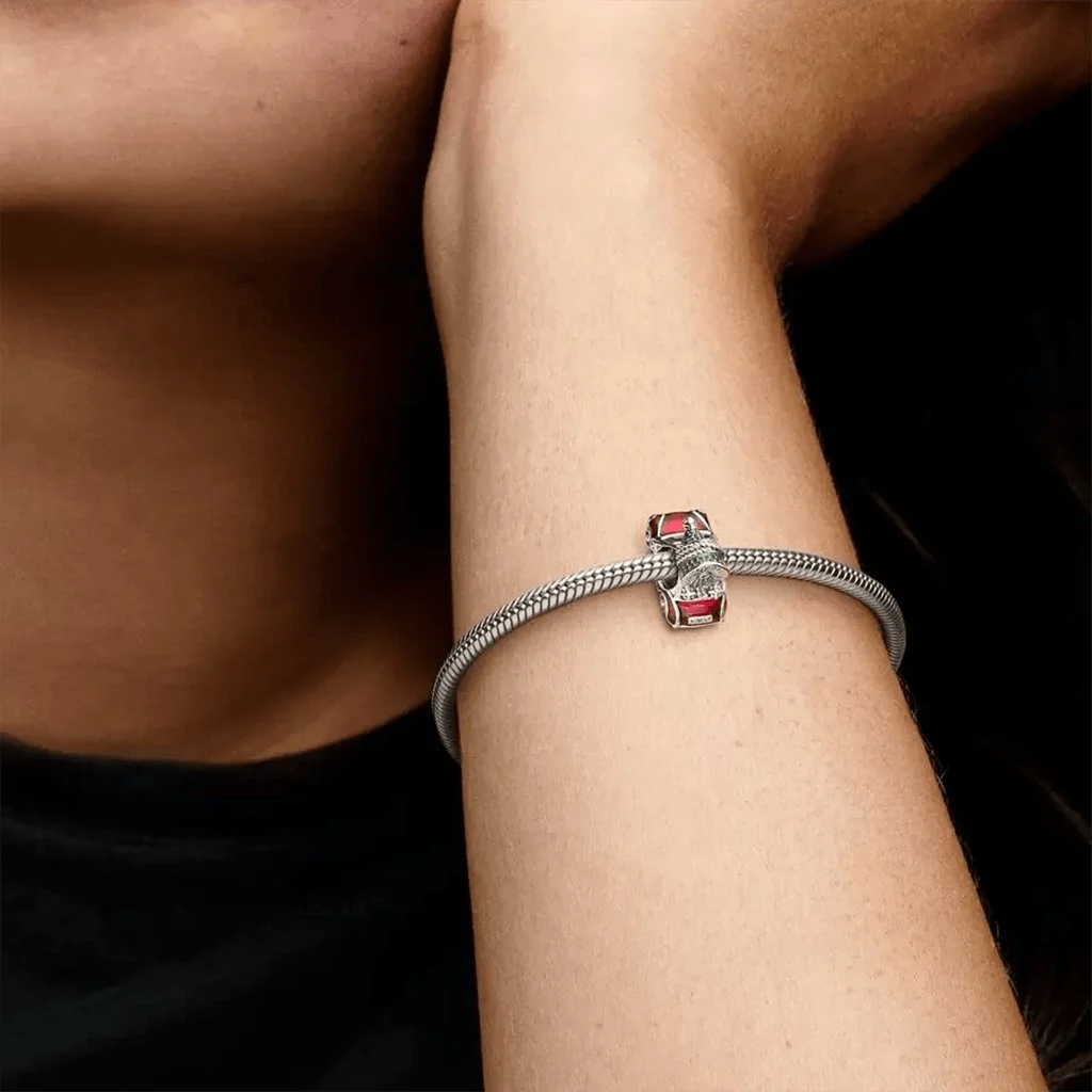 PANDORA : Festive Car & Christmas Tree Charm - Image 3