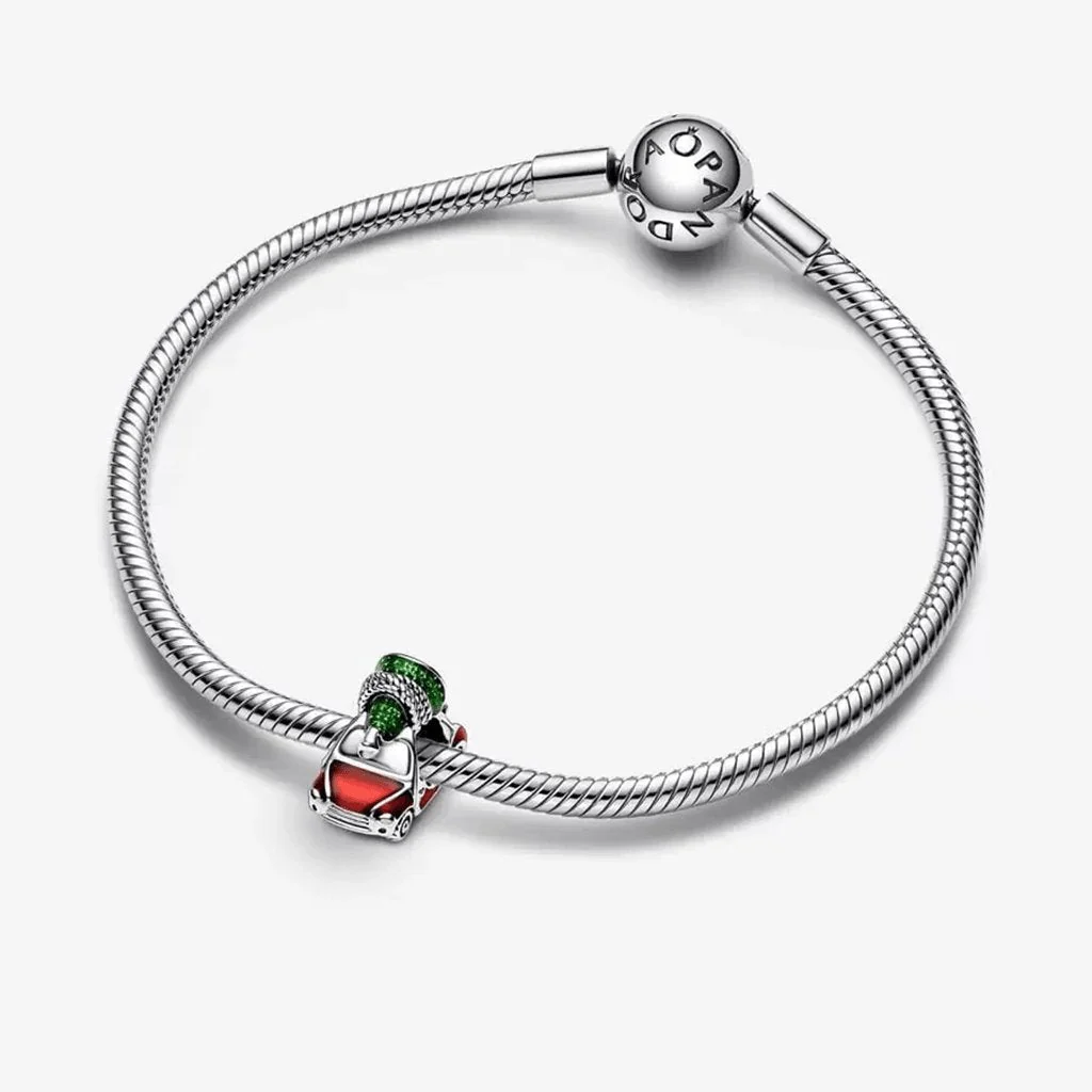 PANDORA : Festive Car & Christmas Tree Charm - Image 4