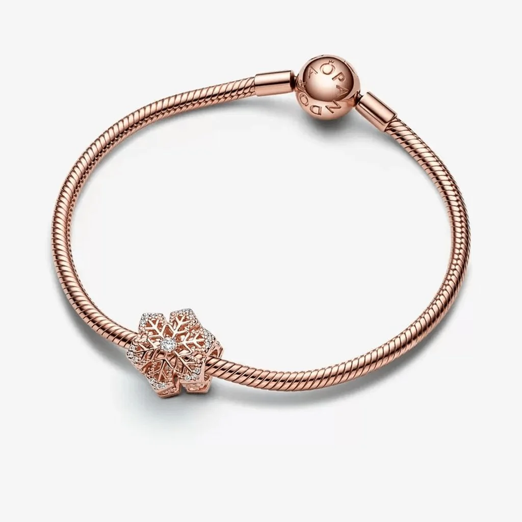 PANDORA : Festive Snowflake Charm - Image 4
