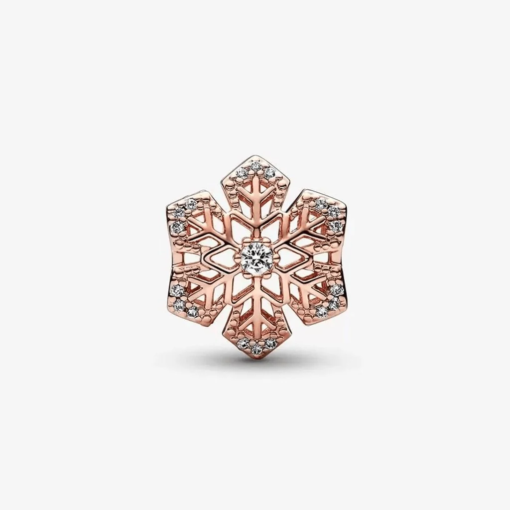 PANDORA : Festive Snowflake Charm - Image 5