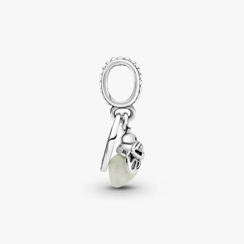PANDORA : Glow-in-the-dark Firefly Dangle Charm - Image 3