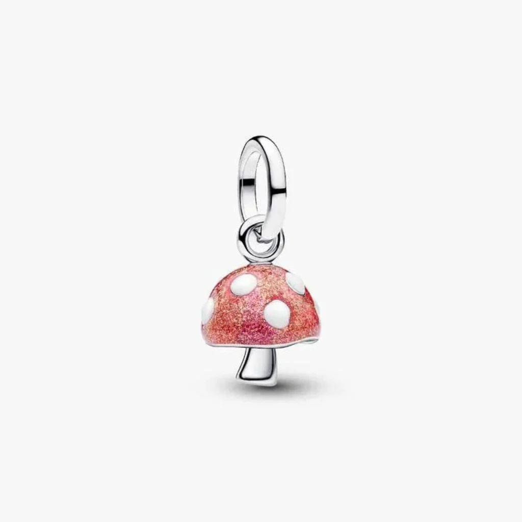 Pandora : Glow-In-The-Dark Mushroom Dangle Charm