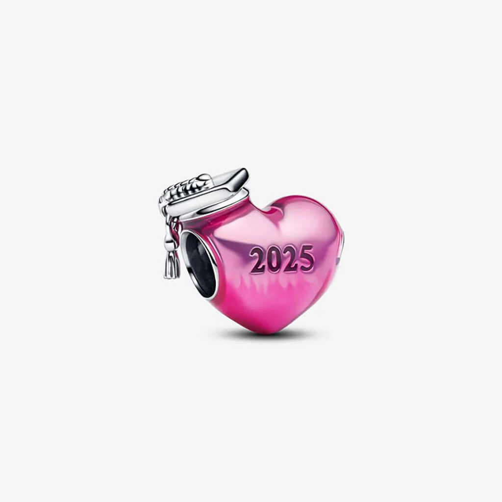 PANDORA : Graduation 2025 Heart Charm