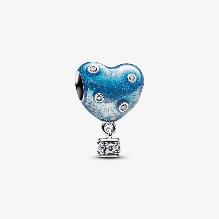 PANDORA : Hot Air Balloon Heart Charm
