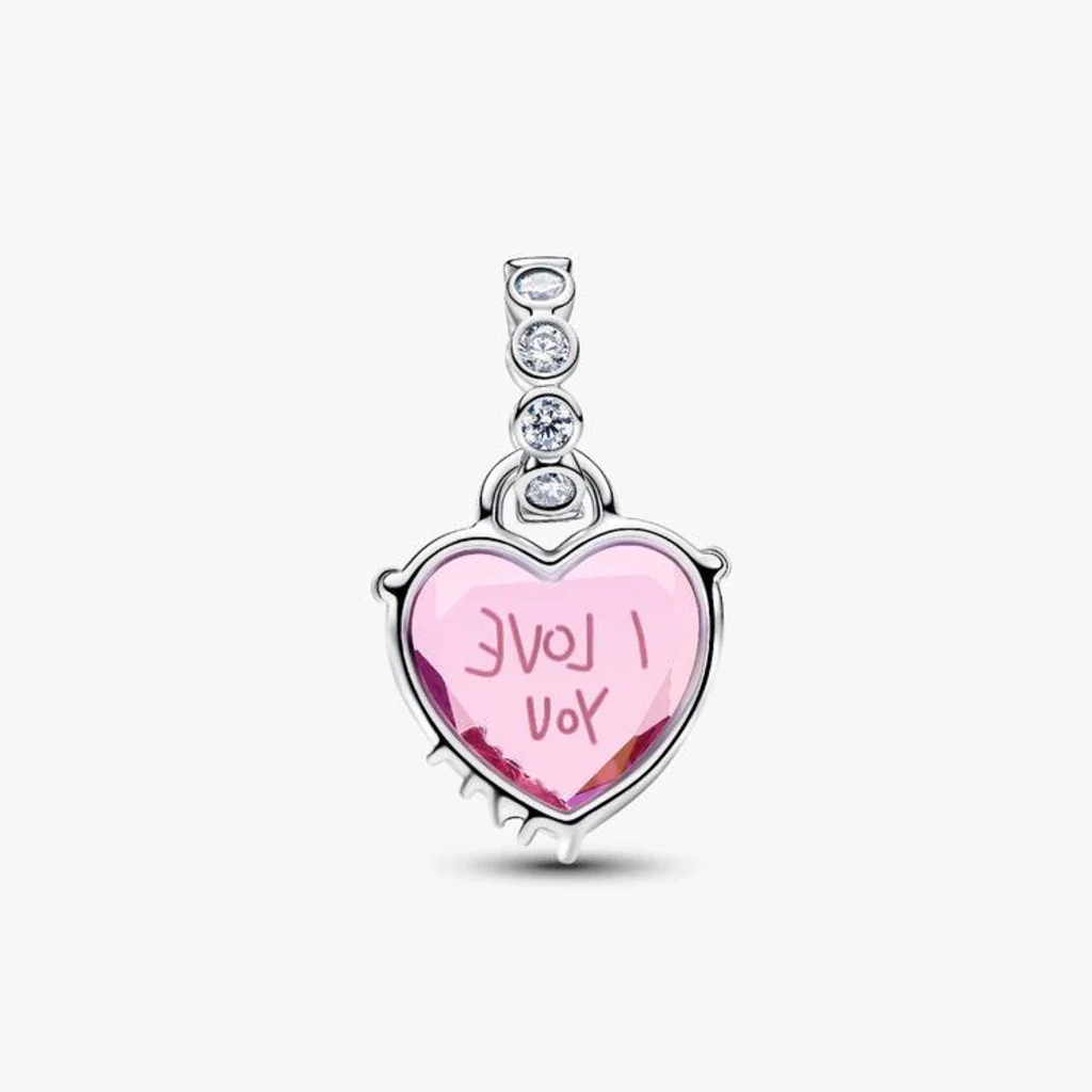 Pandora : I Love You Mom Dangle Charm - Image 2