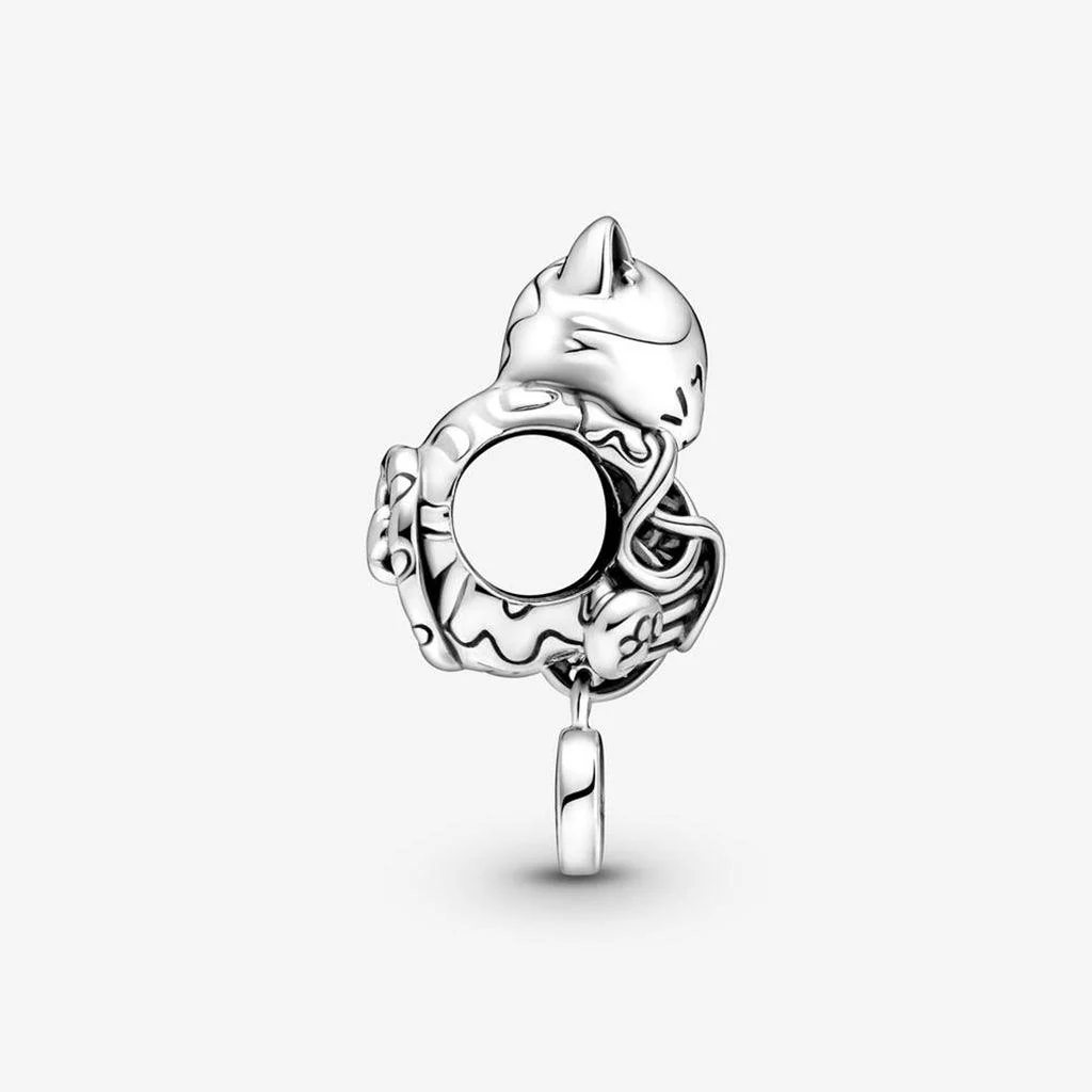 PANDORA : Kitten & Yarn Ball Charm - Image 3