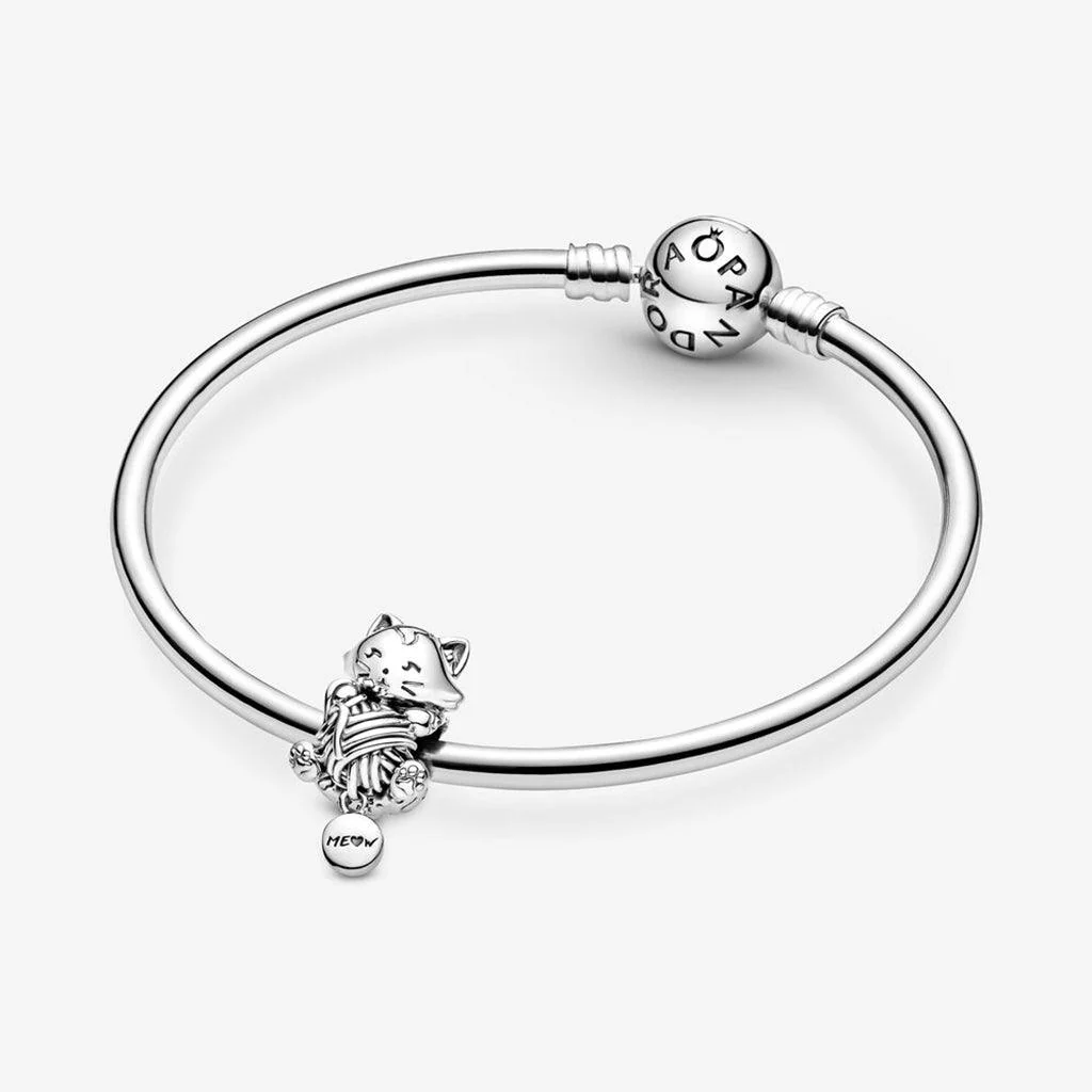 PANDORA : Kitten & Yarn Ball Charm - Image 5