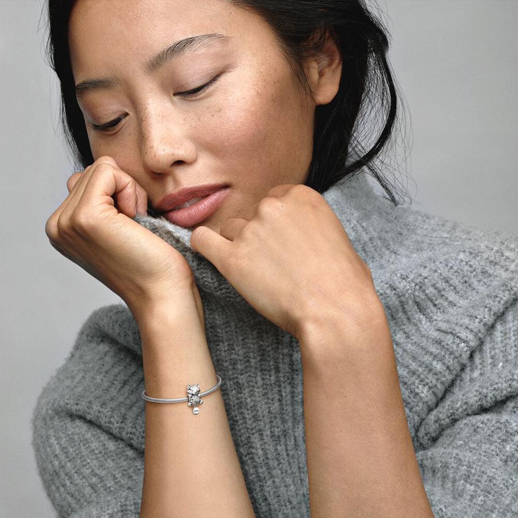 PANDORA : Kitten & Yarn Ball Charm - Image 6