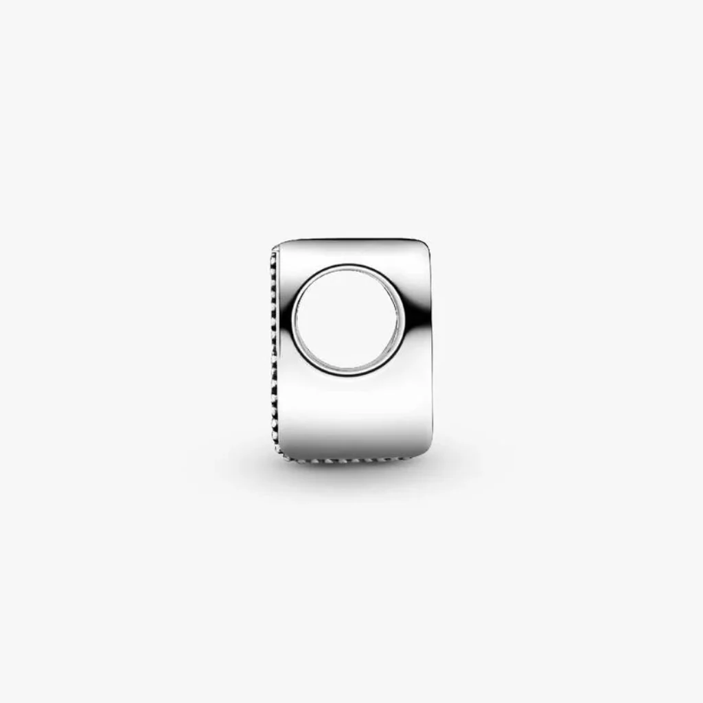 Pandora : Letter A Alphabet Charm - Sterling Silver - Image 3