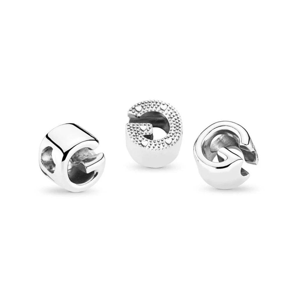 PANDORA : Letter Charm - 'G' - Image 2