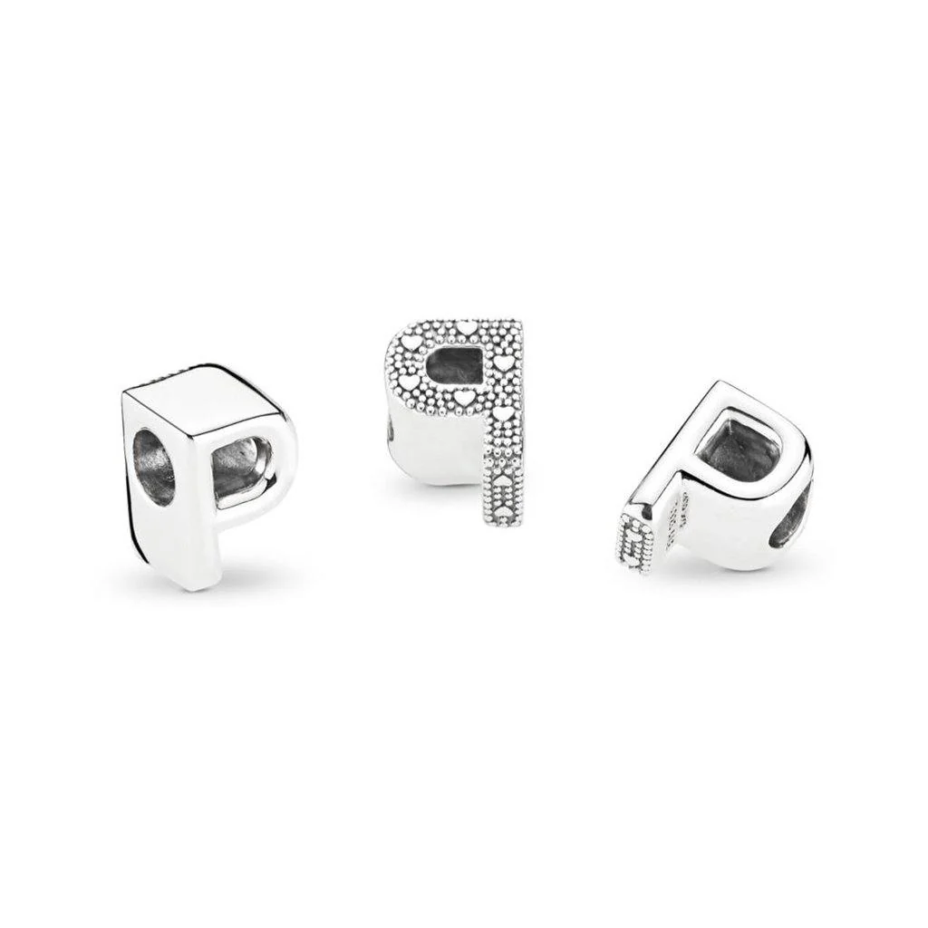 PANDORA : Letter Charm - 'P' - Image 2