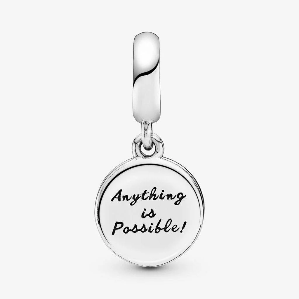 PANDORA : Lucky Four Leaf Clover Dangle Charm - Image 3