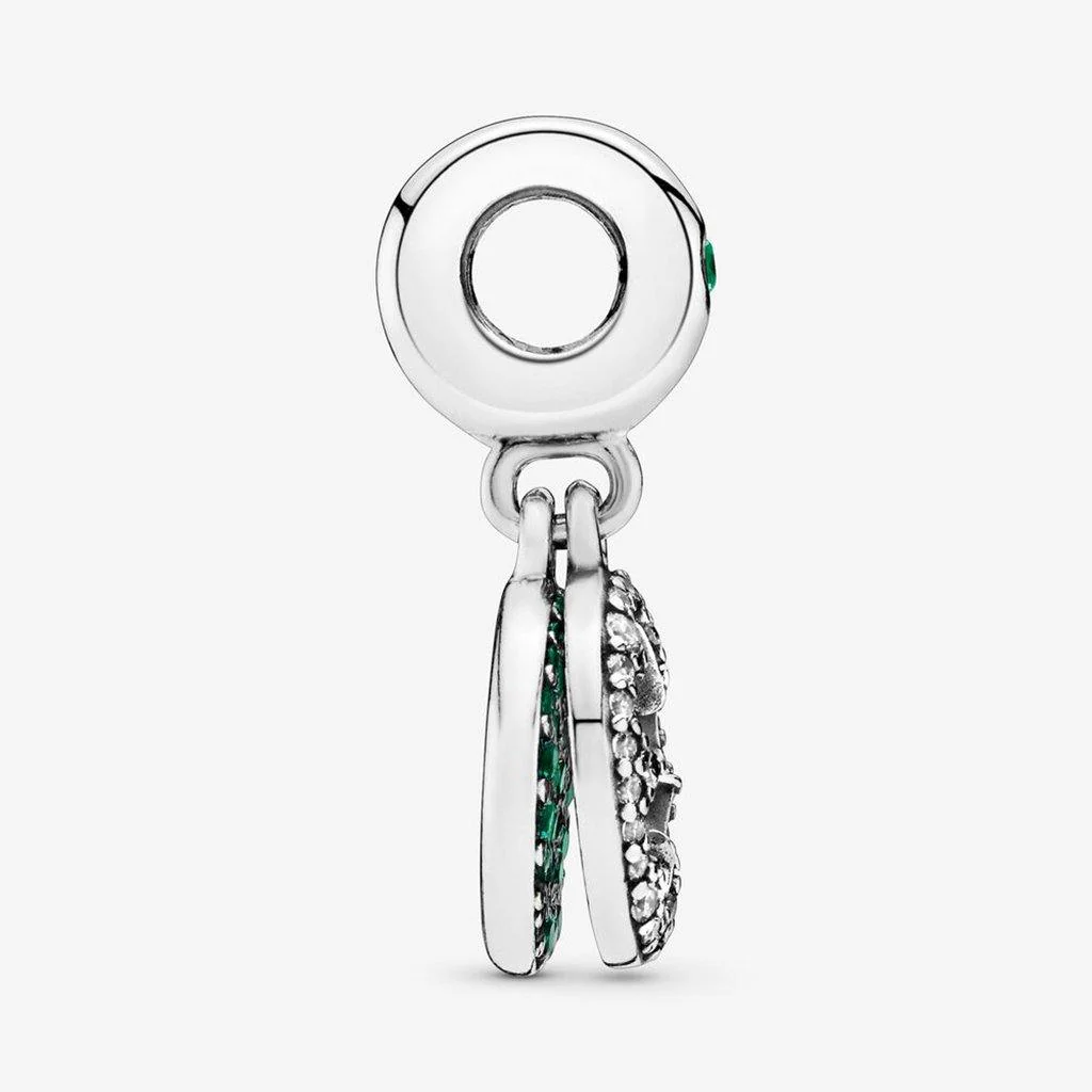 PANDORA : Lucky Four Leaf Clover Dangle Charm - Image 4
