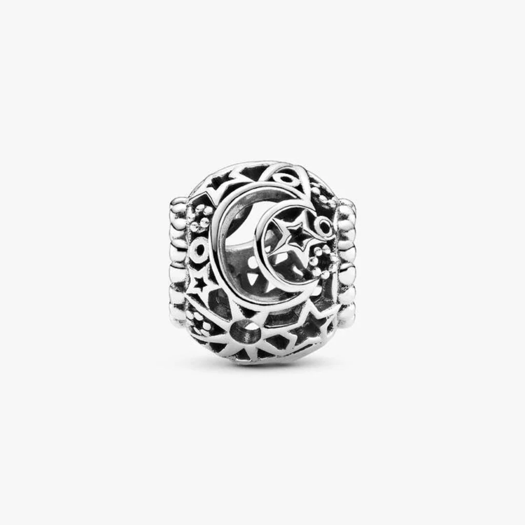 PANDORA : Openwork Sun, Stars & Moon Charm - Image 3