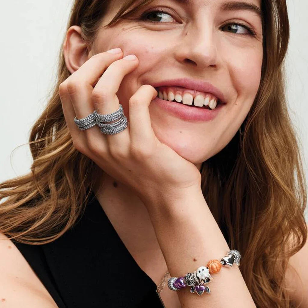 PANDORA : Openwork Sun, Stars & Moon Charm - Image 5