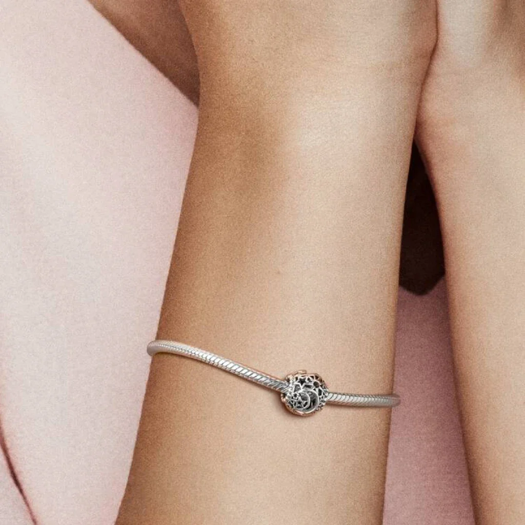 PANDORA : Openwork Sun, Stars & Moon Charm - Image 6