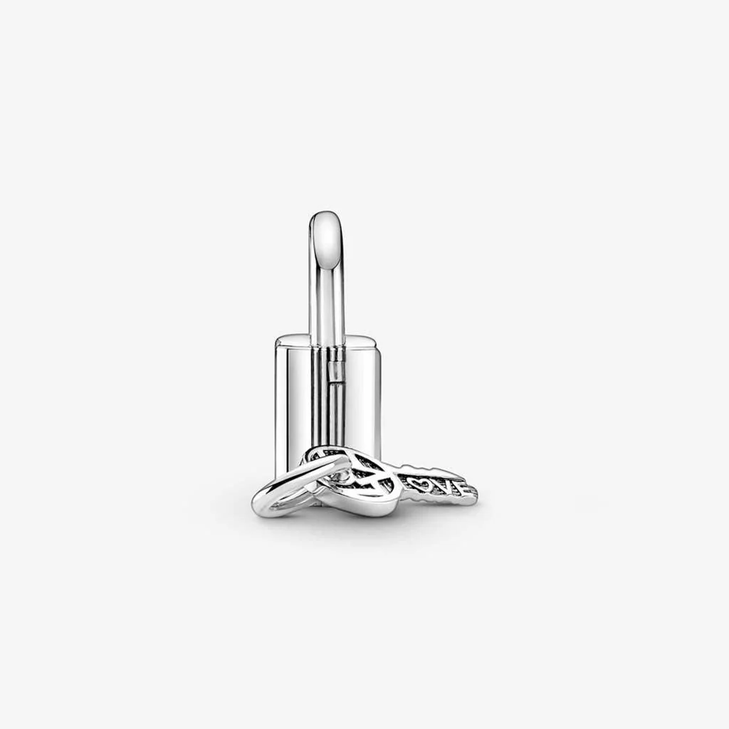 PANDORA : Padlock and Key Dangle Charm - Image 4