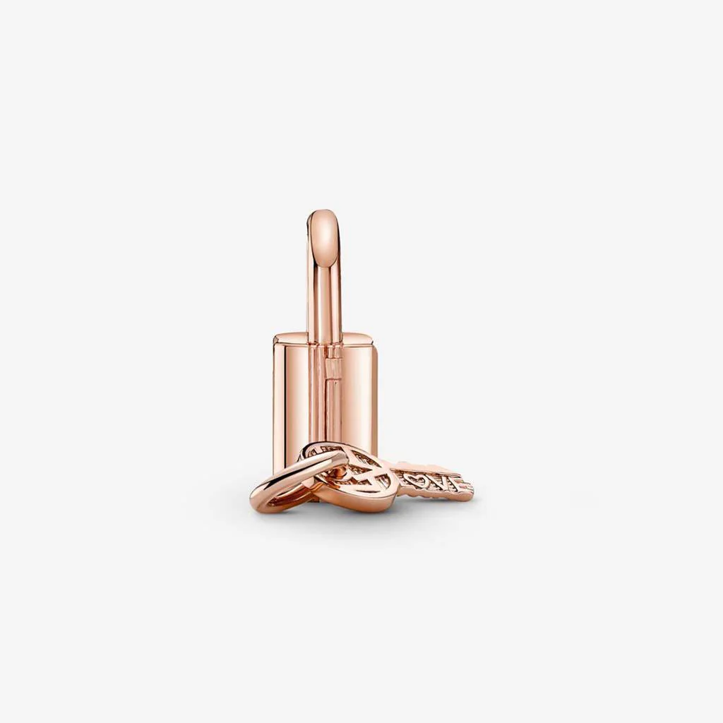 PANDORA : Padlock & Key Dangle Charm - Image 4