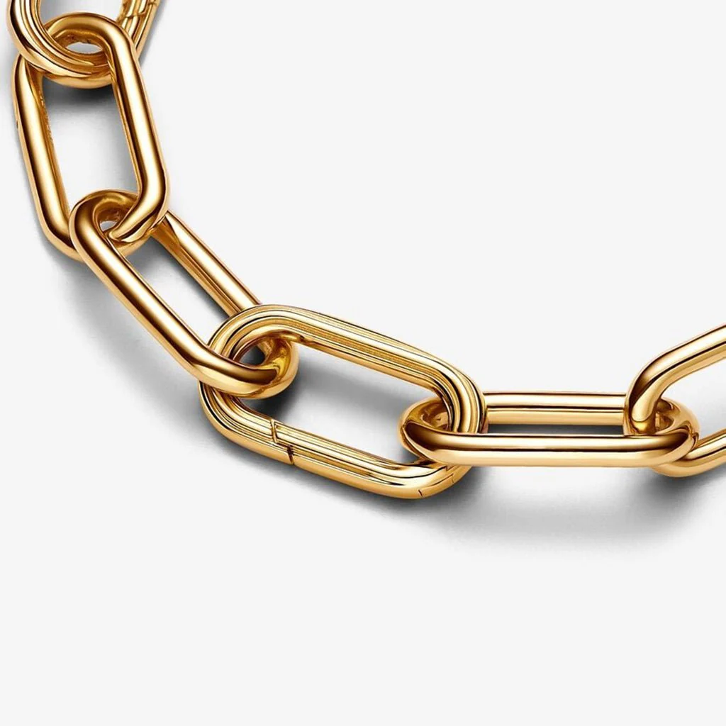 PANDORA : Pandora ME Rectangular Openable Link- Gold - Image 2