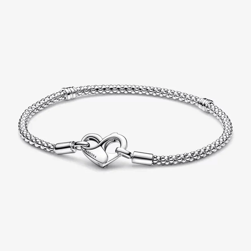 PANDORA : Pandora Moments Studded Chain Bracelet