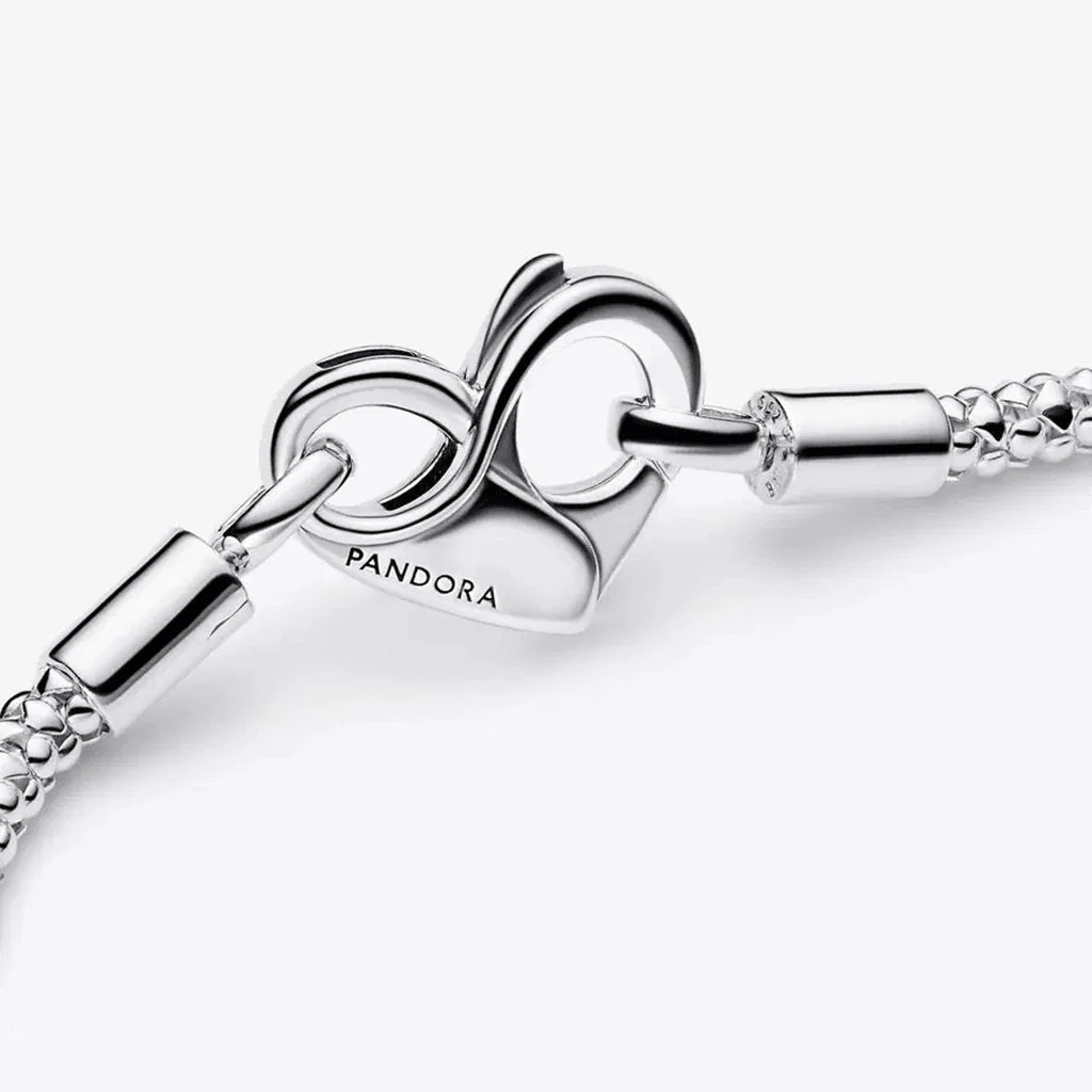 PANDORA : Pandora Moments Studded Chain Bracelet - Image 3