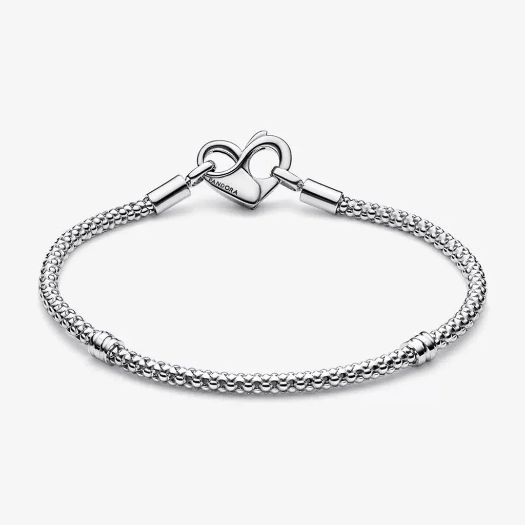 PANDORA : Pandora Moments Studded Chain Bracelet - Image 4
