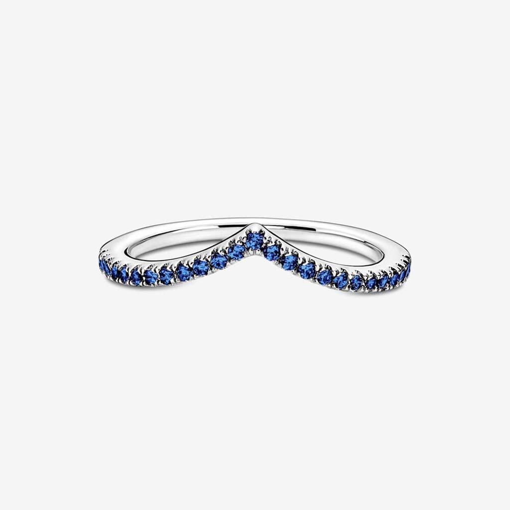 PANDORA : Pandora Timeless Wish Sparkling Blue Ring - Image 4