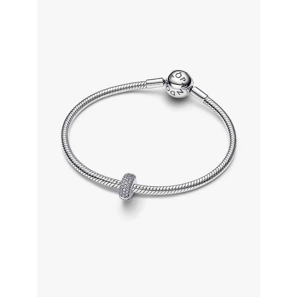 PANDORA : Pavé Clip Charm - Image 3