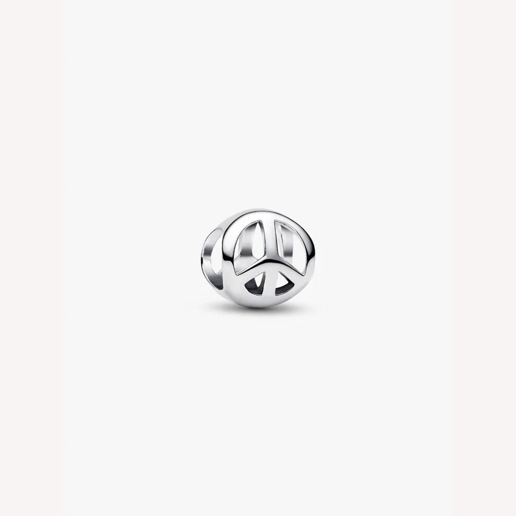 Pandora : Peace Symbol Mini Charm