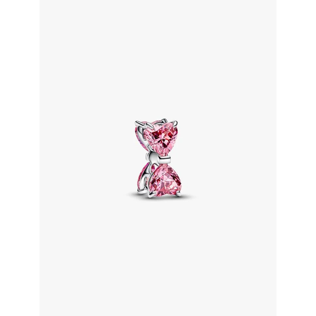 PANDORA : Pink Bow Charm