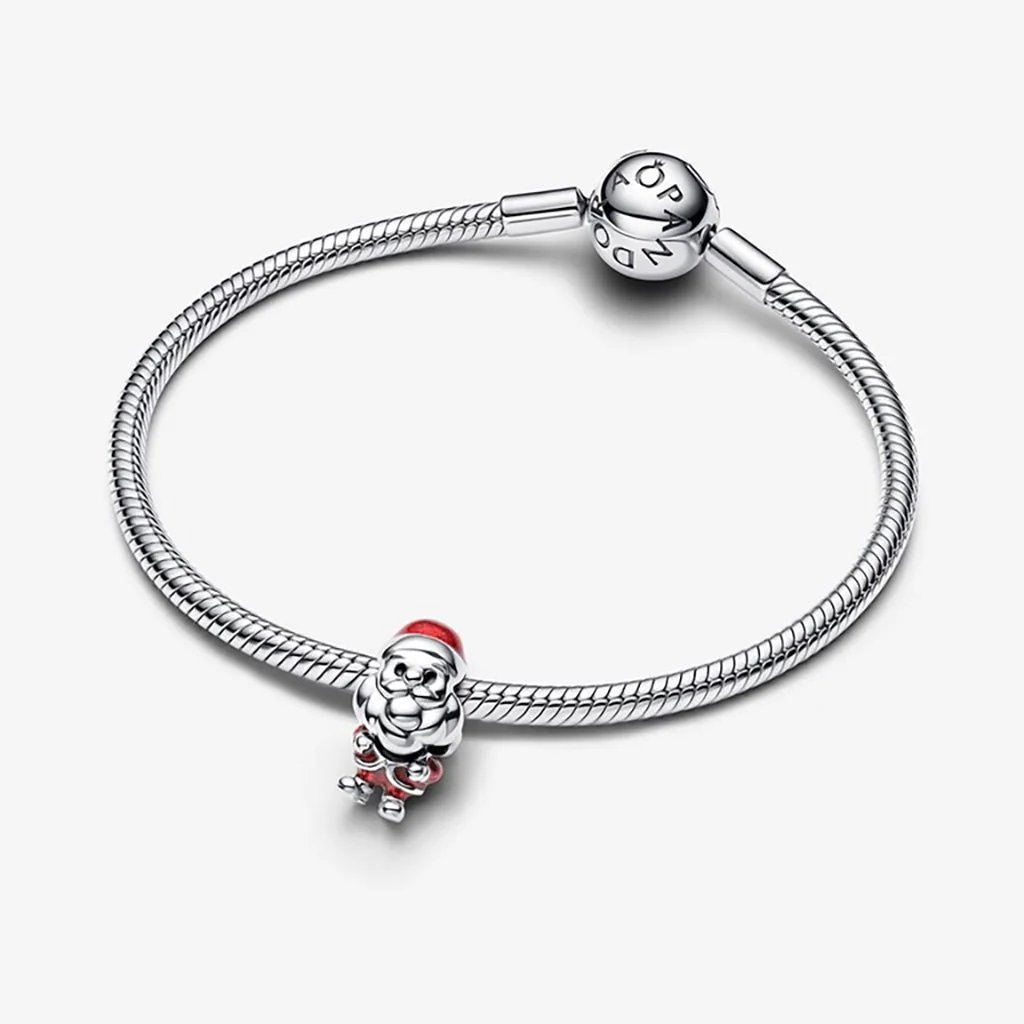 PANDORA : Playful Santa Charm - Image 3