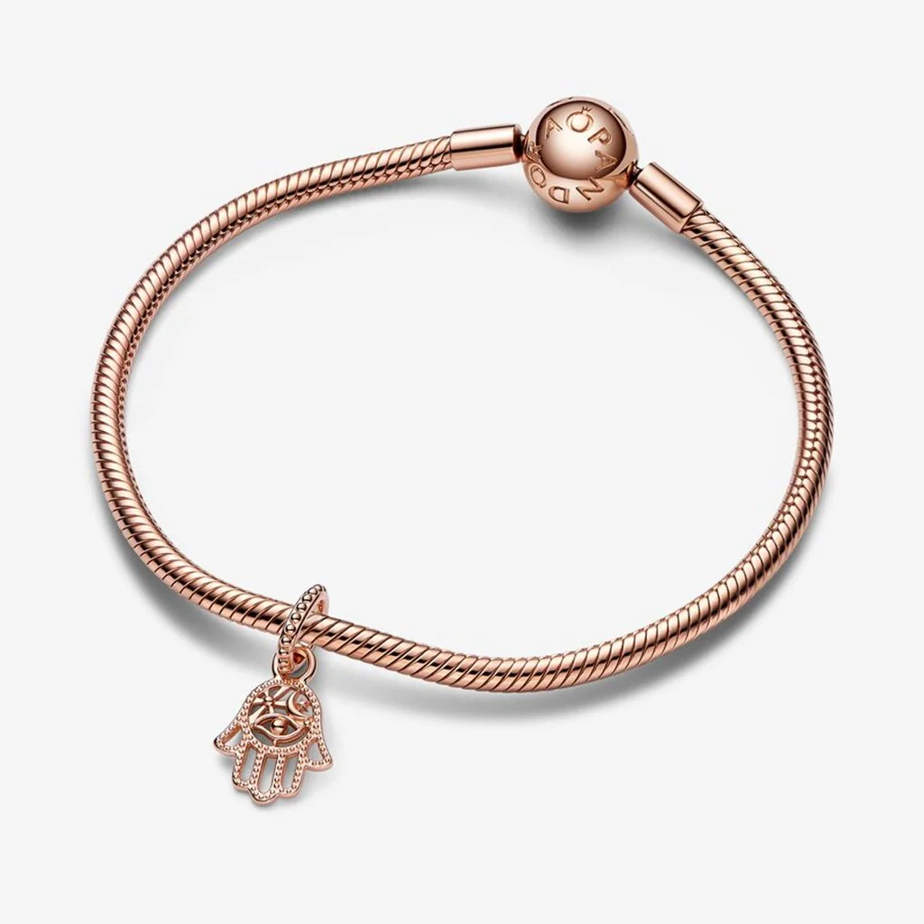 PANDORA : Protective Hamsa Hand Dangle Charm - Image 5