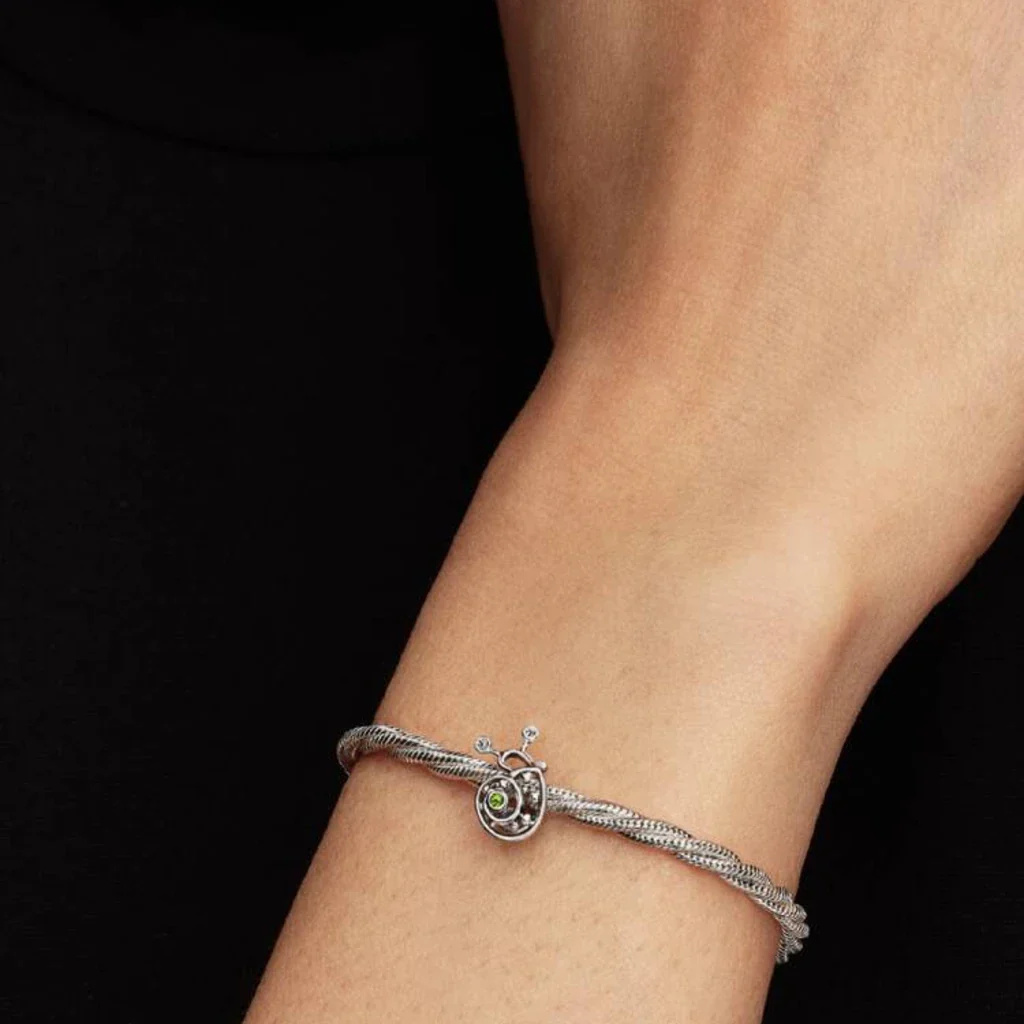 Pandora : Snail Openwork Charm - Image 5