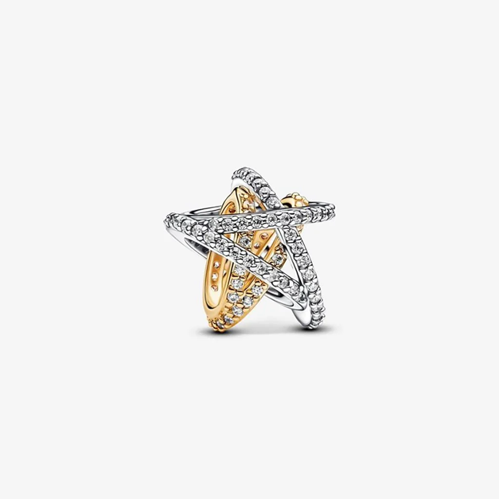 PANDORA : Sparkling Crossover Star Charm