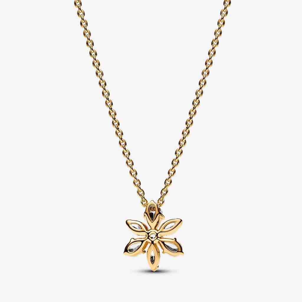 PANDORA : Sparkling Herbarium Cluster Pendant Necklace - Image 2